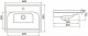 Opadiris Тумба с раковиной Элеганс 60 подвесная белая матовая – фотография-16